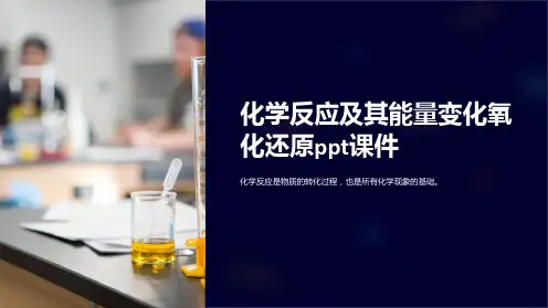 化学反应及其能量变化氧化还原课件