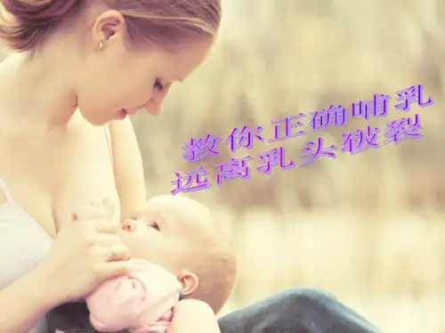正确的母乳喂养姿势ppt课件