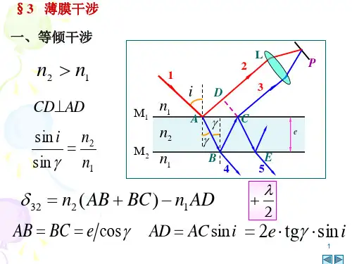 高三物理课件-双缝干涉[整理] 精品