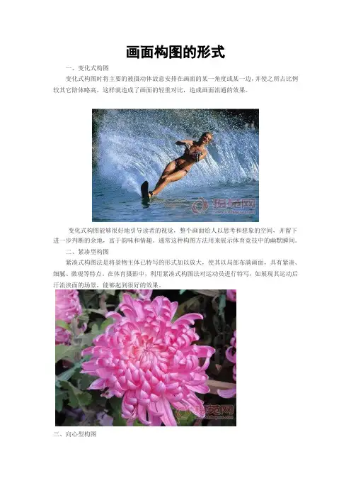 画面构图的形式
