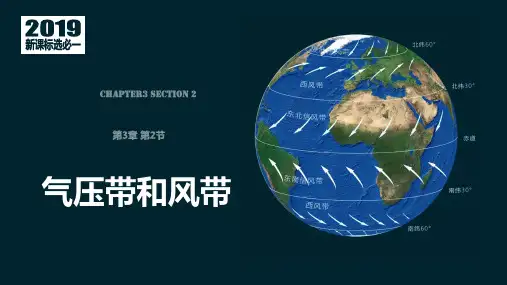 高中地理选择性必修一 1气压带和风带