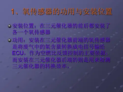 帕萨特B5氧传感器