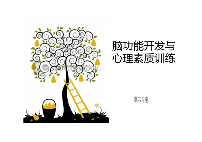 脑功能开发与心理素质训练 第一章 第二章