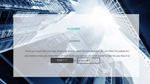 企业宣传画册动态PPT模板企业文化公司简介绍产品形象展示汇报告 (70)
