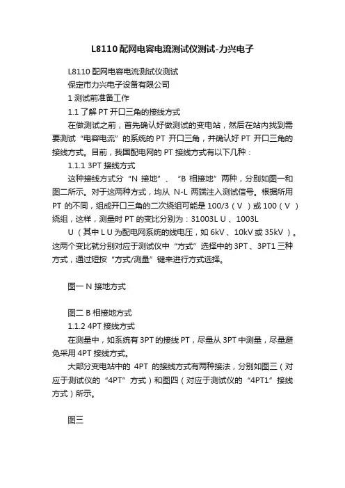 L8110配网电容电流测试仪测试-力兴电子