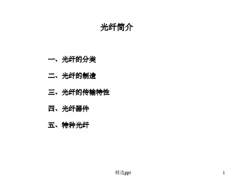 《光纤简介》PPT课件