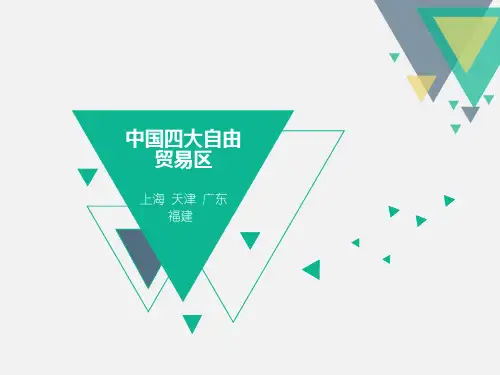 中国四大自由贸易区 (2)