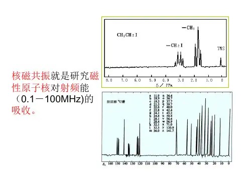 第13章--核磁共振波谱分析法-课件(1)