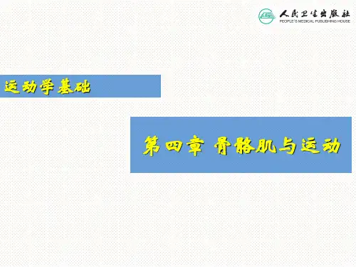 骨骼肌与运动