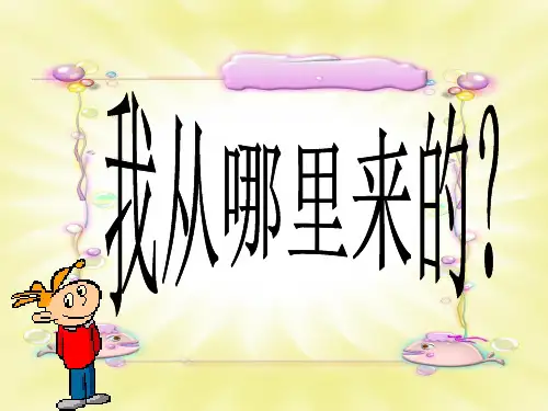 冀教版八年级下册生物  6.人的生殖和胚胎发育 课件 