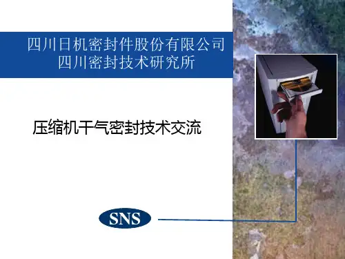 压缩机干气密封技术课件