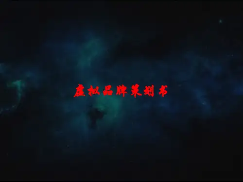 虚拟品牌策划书课件