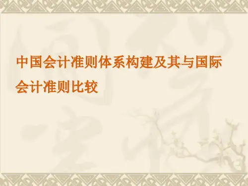 中国会计准则体系构建及其与国际会计准则比较(ppt49).pptx