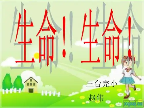 珍爱生命讲座课讲稿