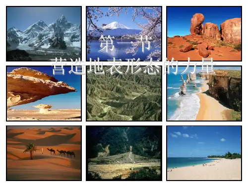 4.1营造地表形态的力量(25张PPT)(优质版)