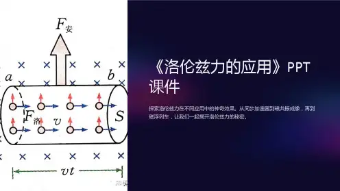 《洛伦兹力的应用》课件