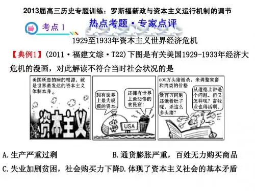 罗斯福新政与当代资本主义运行机制的调整复习课件