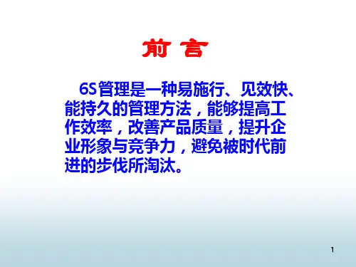 6S活动实战