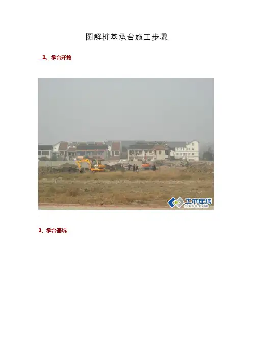 图解预制管桩桩基承台施工步骤