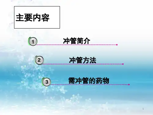 静脉输液相关问题冲管课堂PPT