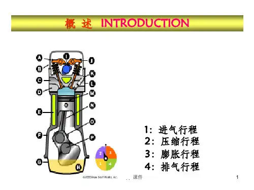 四行程内燃机的换气过程ppt课件