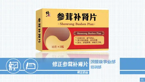 3.修正参茸补肾片