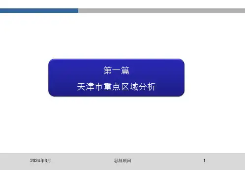 天津团泊新城西区土地投资决策分析报告(57p)
