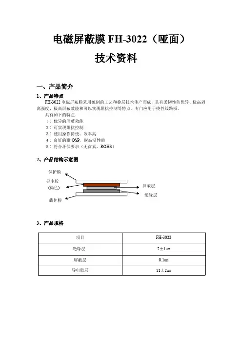 电磁屏蔽膜技术资料