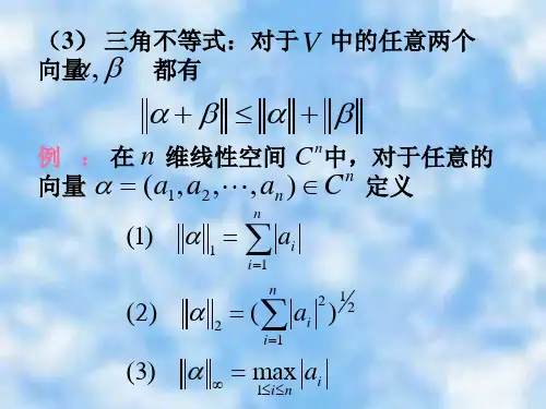 矩阵分析第五章