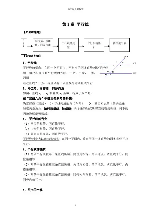 浙教版七年级下册数学 知识点+经典题目+解析