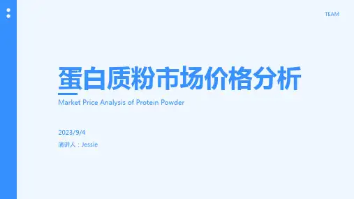 2023年蛋白质粉价格行情分析报告