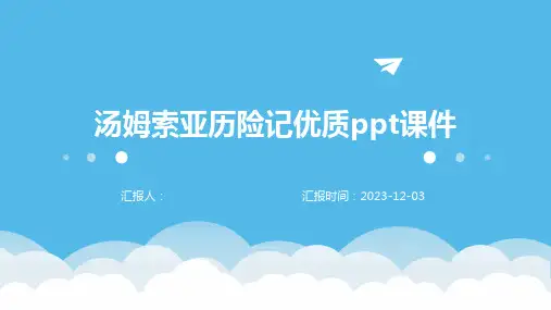 汤姆索亚历险记优质ppt课件