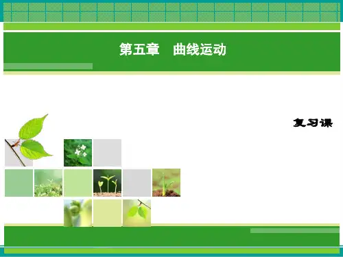物理(人教版必修2)课件第5章《曲线运动》复习课