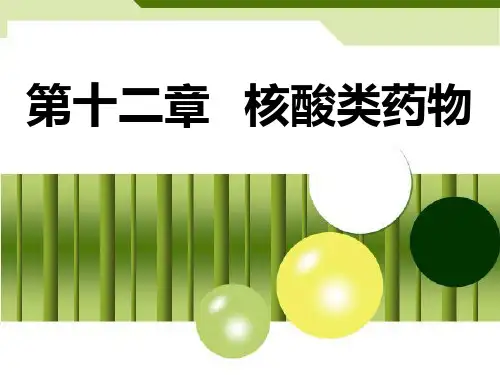 生物制药：第十二章 核酸类药物