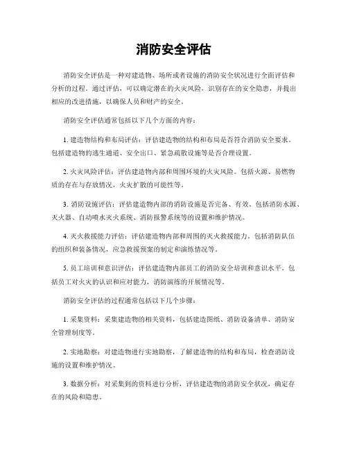 消防安全评估