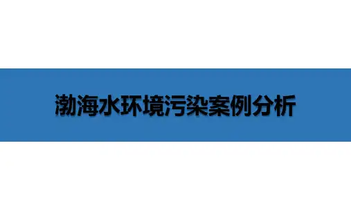 渤海水环境污染案例分析