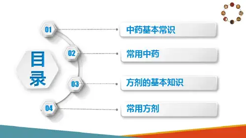 中药与方剂—常见方剂(中医基础课件)