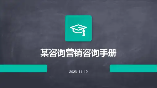 某咨询某咨询营销咨询手册