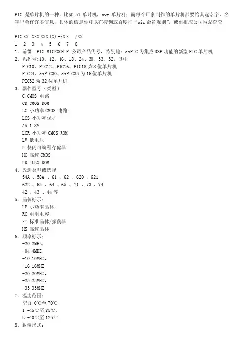 PCB元器件封装命名规则