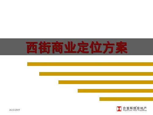 合富辉煌-西街商业定位方案共47页文档