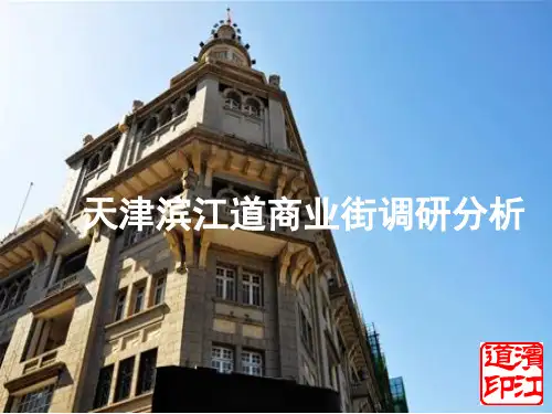 天津滨江道商业街调研分析报告