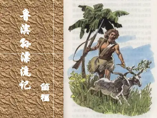 人教版语文六年级下册16《鲁滨孙漂流记》课件