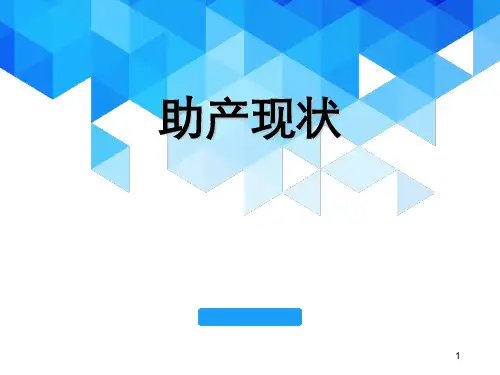 助产现状PPT精选课件