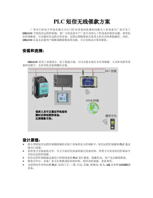 PLC催款方案