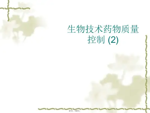 生物技术药物质量控制 (2)