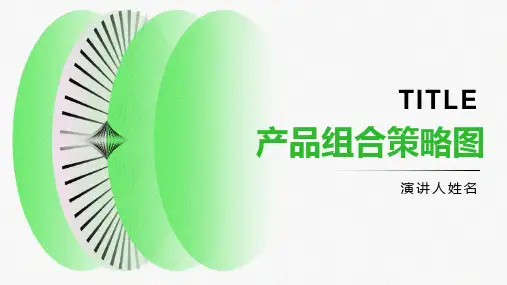 产品组合策略图