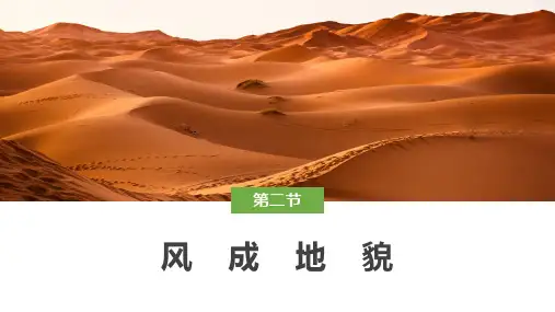 2.2.2 风成地貌