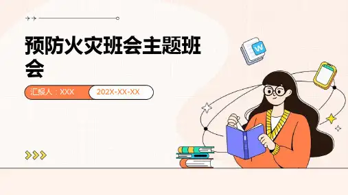 预防火灾班会主题班会ppt课件