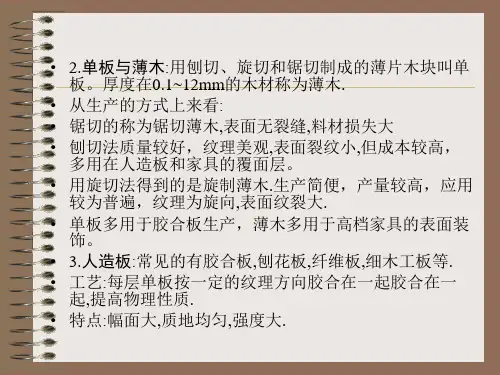 第四章-家具材料PPT课件