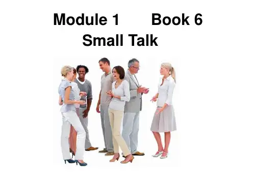 外研版高中英语选修6《Module_1_Small_Talk》阅读课件